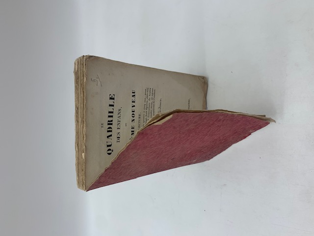 Le quadrille des enfans ou systeme nouveau de lecture avec lequel tout enfant de quatre a cinq ans, peut par le moyen de quatre - vingt - huit figures etre mis en etat de lire sans faute ...